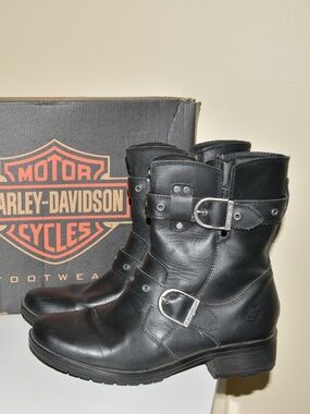 Vintage Harley Davidson Boots